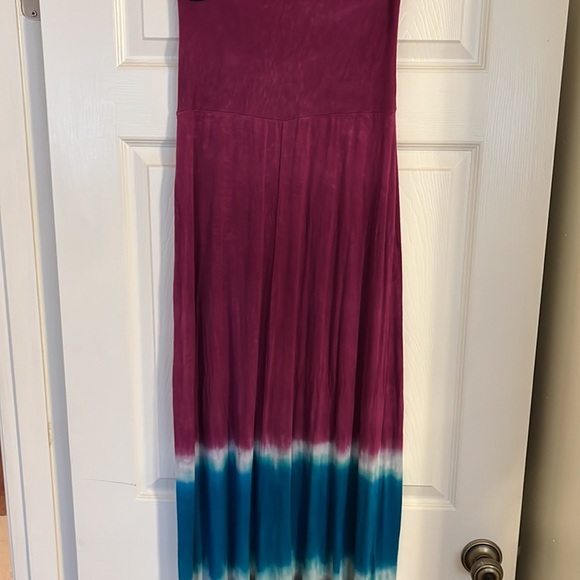 Lucky Brand tie dyed maxi skirt - Picture 4 of 6